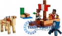 Klocki Minecraft 21259 Rejs statkiem pirackim