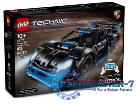 Klocki Technic 42176 Samochód wyścigowy Porsche GT4 e-Performance