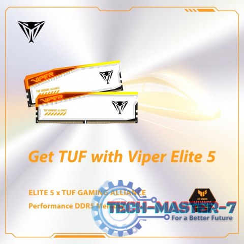 Pamięć DDR5 Viper Elite 5 RGB TUF 32GB/6000 (2x16GB) CL36 Pamięć DDR5 Viper Elite 5 RGB TUF 32GB/6000 (2x16GB) CL36