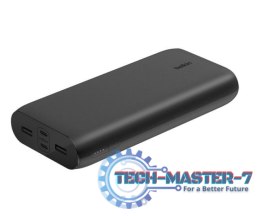 Powerbank BoostCharge 26k mAh 32W 2xUSB-C 2xUSB-A czarny