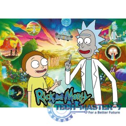 Puzzle 1000 elementów Premium Plus Rick i Morty