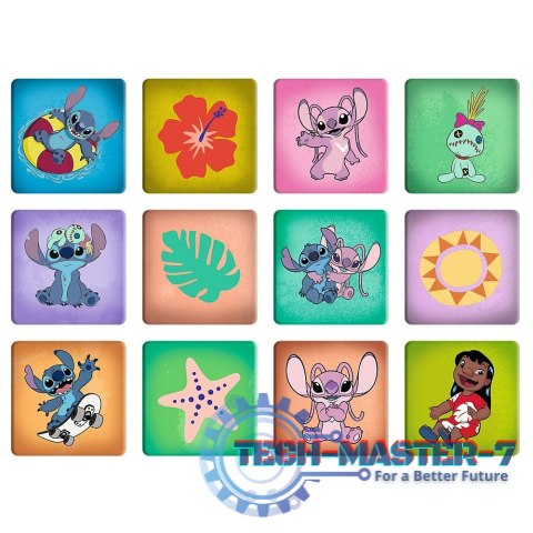 Puzzle 2w1 memos Lilo i Stitch Puzzle 2w1 memos Lilo i Stitch