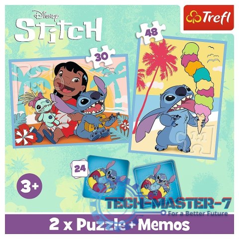 Puzzle 2w1 memos Lilo i Stitch Puzzle 2w1 memos Lilo i Stitch