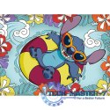 Puzzle 30 elementów Lilo i Stitch na wakacjach