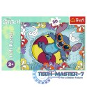 Puzzle 30 elementów Lilo i Stitch na wakacjach