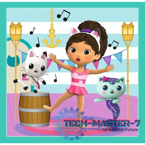 Puzzle 3w1 Aktywności Gabby Koci Domek Gabi (Gabbys Dollhouse) Puzzle 3w1 Aktywności Gabby Koci Domek Gabi (Gabbys Dollhouse)