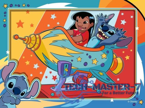 Puzzle 4w1 Disney Stitch Puzzle 4w1 Disney Stitch