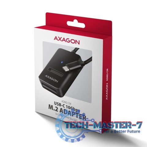 ADM2-CM Adapter USB-C Gen 2 M.2 NVMe/SATA SSD ADM2-CM Adapter USB-C Gen 2 M.2 NVMe/SATA SSD