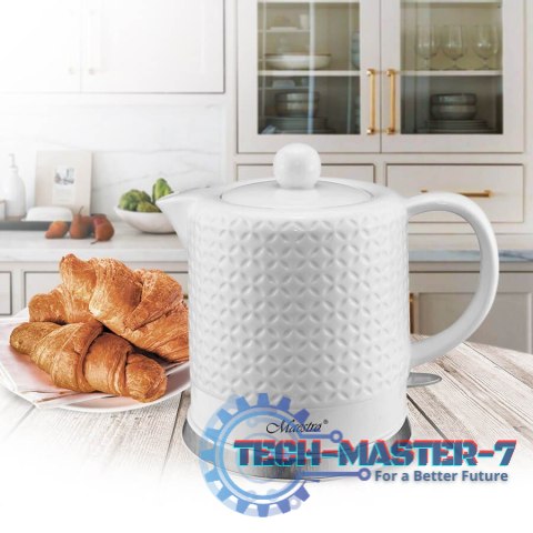 Ceramiczny czajnik elektryczny 1,2l 1200W MR-067 Ceramiczny czajnik elektryczny 1,2l 1200W MR-067