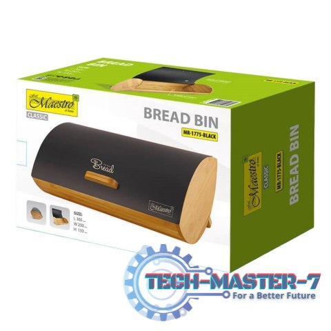 Chlebak MR-1775-BLACK Czarny Chlebak MR-1775-BLACK Czarny