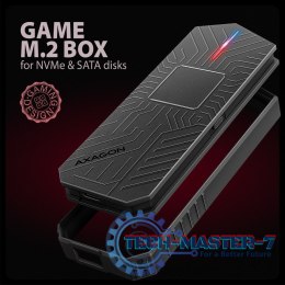 EEM2-GAM Obudowa zewnętrzna aluminiowa USB-C 3.2 Gen 2 M.2 NVMe/SATA SSD Gaming