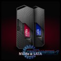 EEM2-GAM Obudowa zewnętrzna aluminiowa USB-C 3.2 Gen 2 M.2 NVMe/SATA SSD Gaming