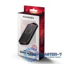 EEM2-GAM Obudowa zewnętrzna aluminiowa USB-C 3.2 Gen 2 M.2 NVMe/SATA SSD Gaming