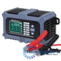 Inteligentna mikroprocesorowa ładowarka z testerem baterii i funkcją naprawy 12V | 6A | LCD | Prostownik do akumulatora AGM LiFe