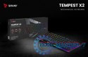 Klawiatura mechaniczna RGB Tempest X2 Outemu Brown