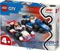 Klocki City 60464 F1 Bolidy Williams Racing i Haas F1