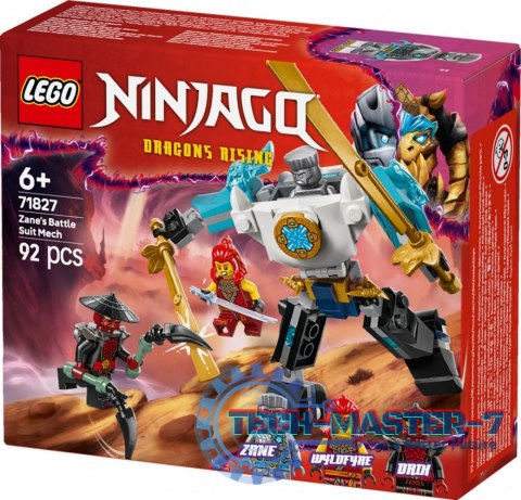 Klocki Ninjago 71827 Mech w zbroi bojowej Zanea Klocki Ninjago 71827 Mech w zbroi bojowej Zanea