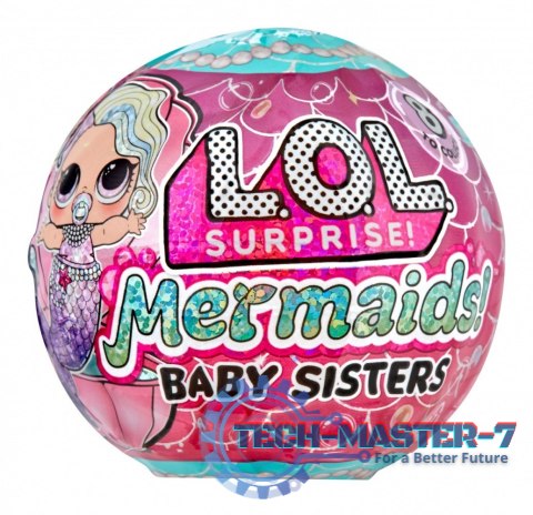Laleczka L.O.L. Surprise Mermaids Syrenka w kuli niespodzianka