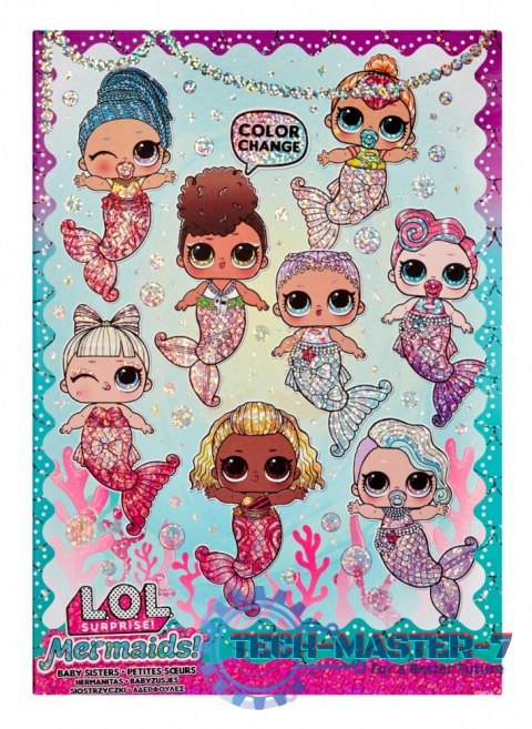 Laleczka L.O.L. Surprise Mermaids Syrenka w kuli niespodzianka Laleczka L.O.L. Surprise Mermaids Syrenka w kuli niespodzianka