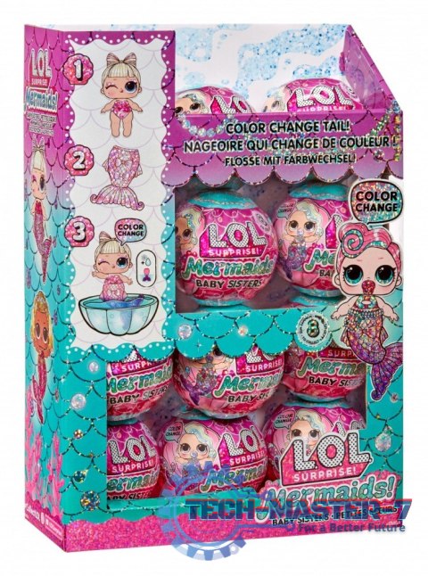 Laleczka L.O.L. Surprise Mermaids Syrenka w kuli niespodzianka Laleczka L.O.L. Surprise Mermaids Syrenka w kuli niespodzianka