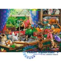 Puzzle 1000 elementów Premium Plus Kociaki rozrabiaki