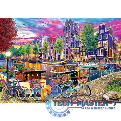 Puzzle 2x500 elementów Europejskie stolice Puzzle 2x500 elementów Europejskie stolice