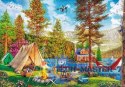 Puzzle 2x500 elementów Letni relaks