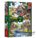 Puzzle 2x500 elementów Sielankowe życie