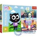 Puzzle 24 elementy MAXI Przygody małego kotka Milo
