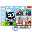 Puzzle 24 elementy MAXI Przygody małego kotka Milo