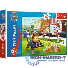 Puzzle 30 elementów Pieski w akcji Psi Patrol Paw Patrol