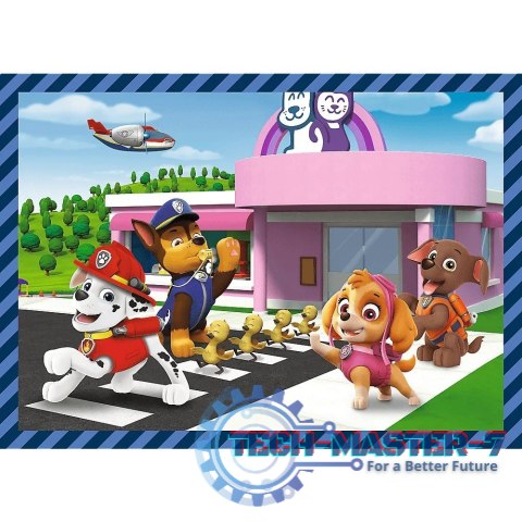 Puzzle 4w1 Psie sprawy Psi Patrol Paw Patrol Puzzle 4w1 Psie sprawy Psi Patrol Paw Patrol