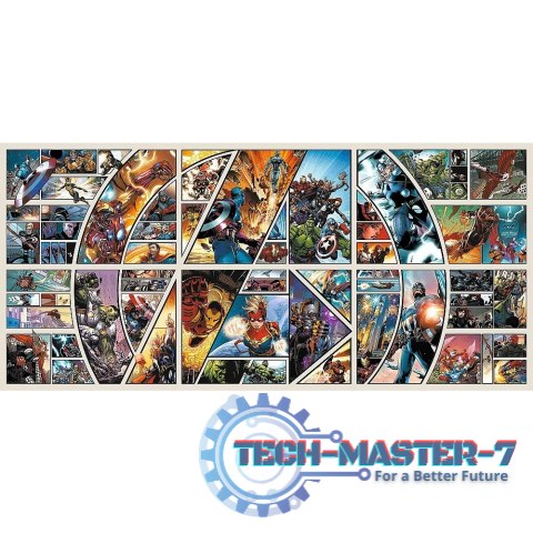 Puzzle 9000 elementów Marvel Across the Comic Universe Puzzle 9000 elementów Marvel Across the Comic Universe