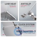 STND-LR Podstawa do laptopów aluminiowa 10-16" regulowane kąty nachylenia, obrót o 360 stopni
