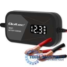 Inteligentna mikroprocesorowa ładowarka 12V | 2A | Prostownik z funkcją regeneracji ogniw do akumulatora AGM GEL | LCD