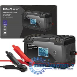 Inteligentna mikroprocesorowa ładowarka 12V 8A | 24V 4A |Prostownik z funkcją naprawy do akumulatora AGM GEL | LCD
