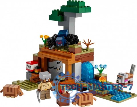 Klocki Minecraft 21269 Wyprawa do pancernikowej kopalni Klocki Minecraft 21269 Wyprawa do pancernikowej kopalni