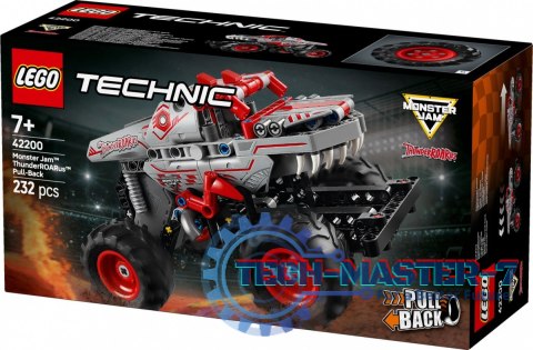 Klocki Technic 42200 Monster Jam ThunderROARus z napędem typu pull-back Klocki Technic 42200 Monster Jam ThunderROARus z napędem typu pull-back