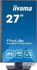 Monitor 27 cali XUB2793HSU-B7,IPS.HDMI.DP.2x2W.USBx2,300cd
