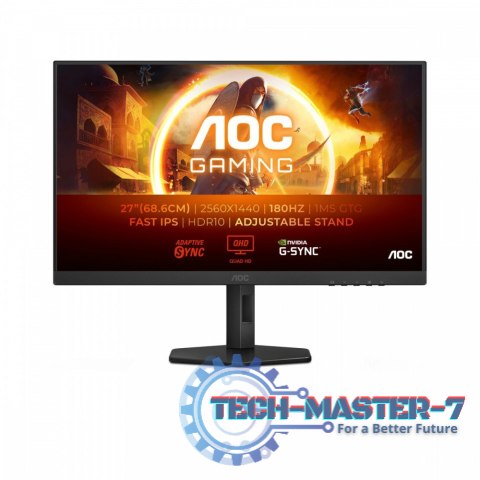 Monitor Q27G4XF 27 cali 180Hz Fast IPS HDMI DP HAS