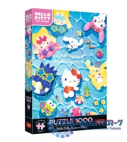 Puzzle 1000 elementów Hello Kitty letni relaks