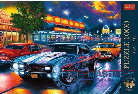 Puzzle 1000 elementów Nocna przejażdżka samochody Puzzle 1000 elementów Nocna przejażdżka samochody