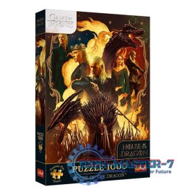 Puzzle 1000 elementów Ród Smoka Gra o tron