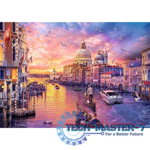 Puzzle 1000 elementów Uroki Wenecji Puzzle 1000 elementów Uroki Wenecji