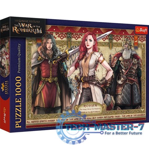 Puzzle 1000 elementów Władca Pierścieni Wojna Rohirrimów Puzzle 1000 elementów Władca Pierścieni Wojna Rohirrimów