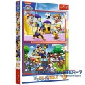 Puzzle 2x24 elementy Psi Patrol Psi dzień zabaw Paw Patrol