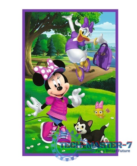 Puzzle 3x80 elementów Minnie i przyjaciele Puzzle 3x80 elementów Minnie i przyjaciele