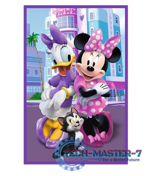 Puzzle 3x80 elementów Minnie i przyjaciele Puzzle 3x80 elementów Minnie i przyjaciele