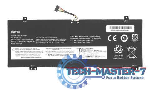 Bateria L18M4PF3 L18C4PF4 do Lenovo IdeaPad S540 3600 mAh (55 Wh) 15.4V Bateria L18M4PF3 L18C4PF4 do Lenovo IdeaPad S540 3600 mAh (55 Wh) 15.4V
