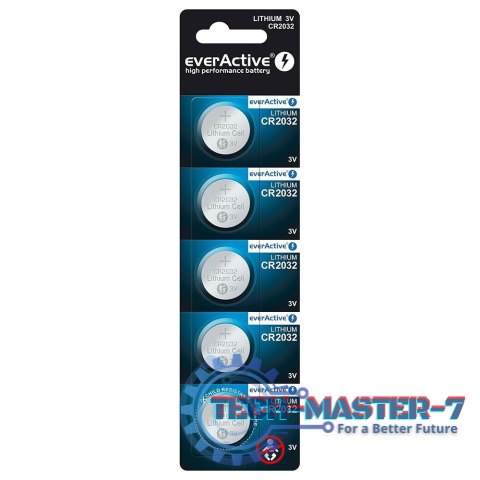 Baterie litowe CR2032 3V Blister 5 szt Baterie litowe CR2032 3V Blister 5 szt